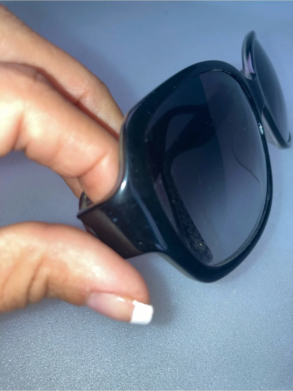 Coach women’s Black Gradient Oversized Sunglasses